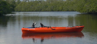 kayak fishing